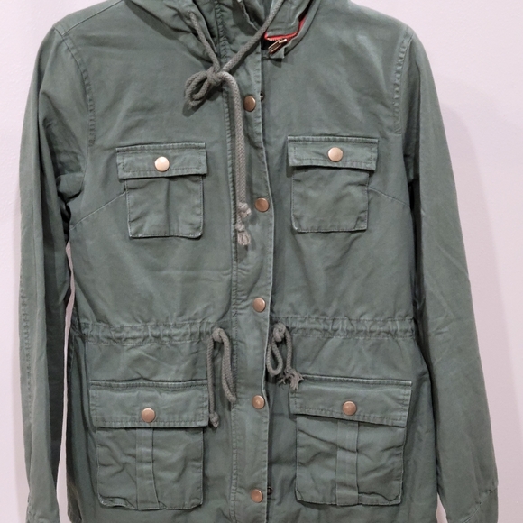 Market & Spruce Utility/Cargo Jacket Size Small - Picture 6 of 9